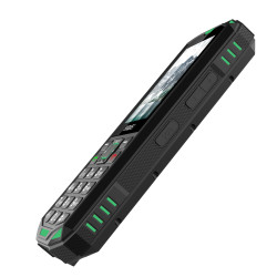 EVOLVEO StrongPhone X5, IP68 odolný Dual SIM telefón, 2,4'' LCD, 2500mAh, černo-zelený
