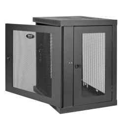 EATON - Skriňa SmartRack 12U, Š-600mm, Hl-450mm, hĺbka pre prepínače, montáž na stenu