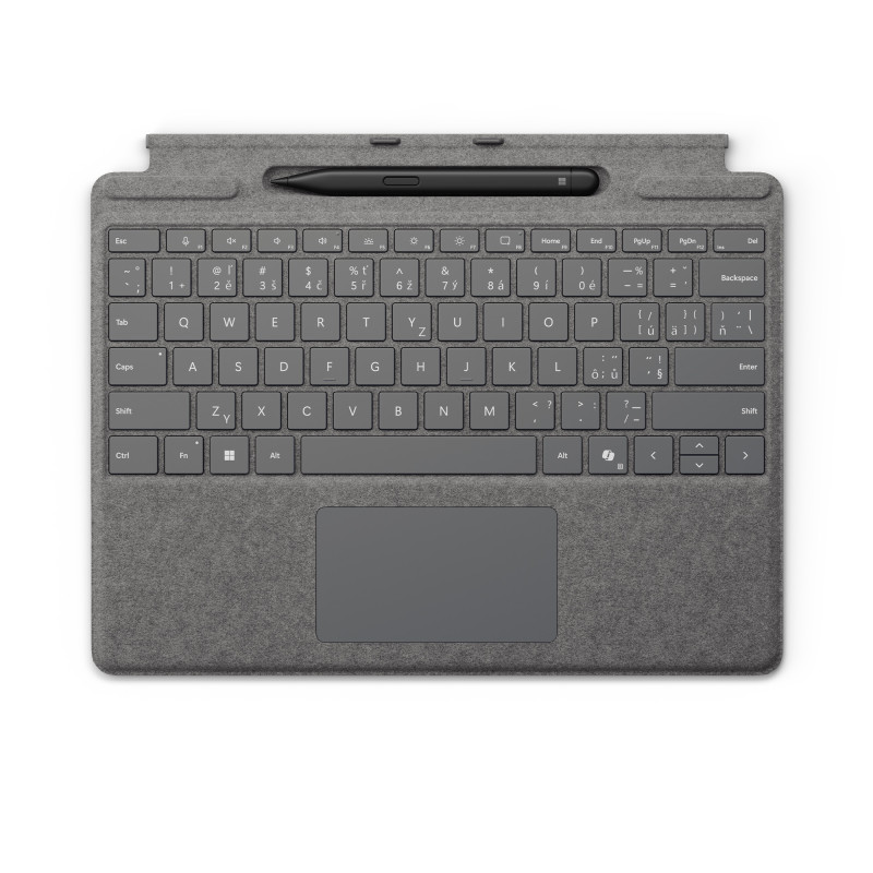 Microsoft Surface Pre Keyboard + Slim Pen 2 Bundle (Platinum), Commercial, cz&sk