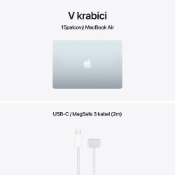 Apple MacBook Air 15''/M5/15,3''/2880x1864/16GB/512GB/M5/Tahoe/Sky Blue/1R