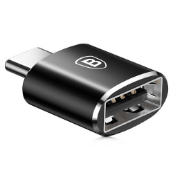 NONAME - Baseus CATOTG-01 Adaptér z USB-A na USB-C Black