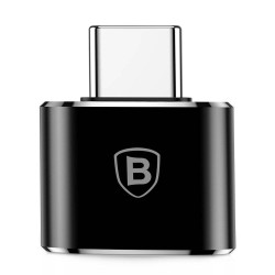 NONAME - Baseus CATOTG-01 Adaptér z USB-A na USB-C Black