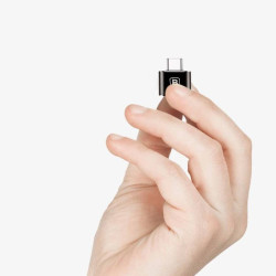 NONAME - Baseus CATOTG-01 Adaptér z USB-A na USB-C Black