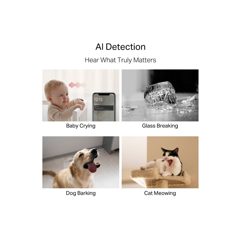 Mercusys MC230 Pán/Tilt Home Security WiFi Camera