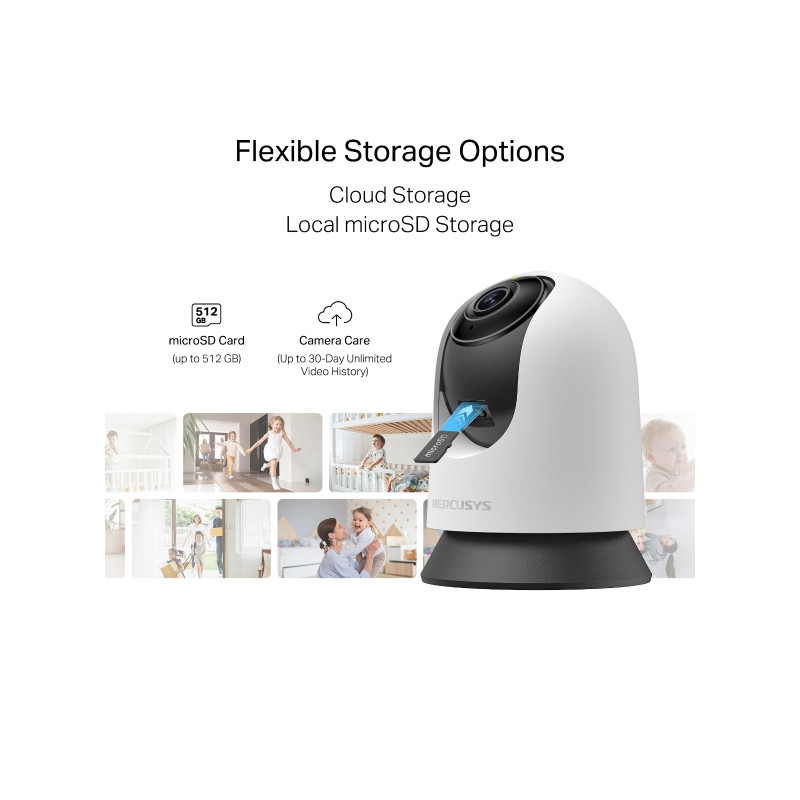 Mercusys MC230 Pán/Tilt Home Security WiFi Camera