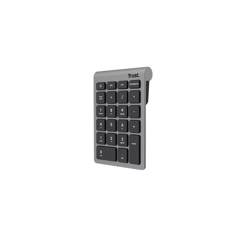 Trust Xalas Wireless numpad/Bezdrôtová USB/Strieborná