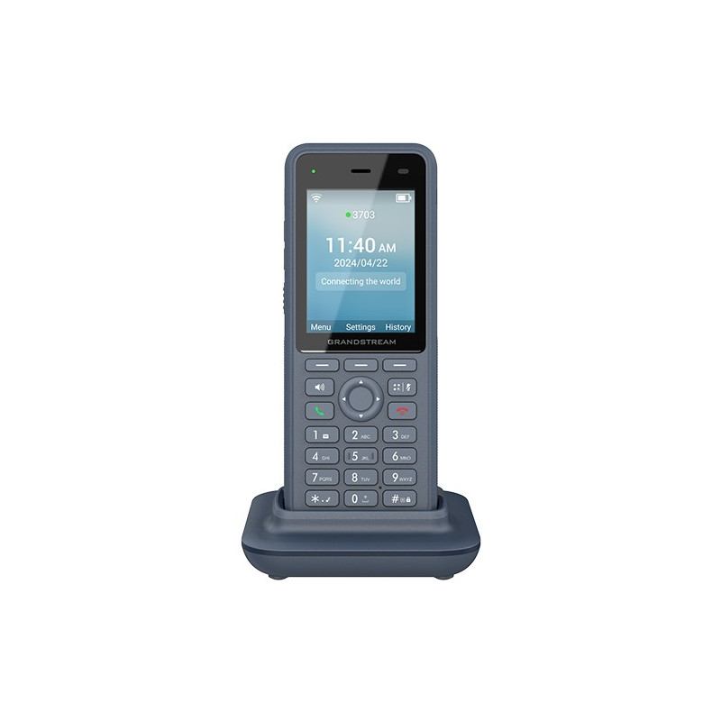 Grandstream WP836 SIP WiFi telefón, 2,8'' bar. displ., 3 SIP úč., BT, USB-C, IP67