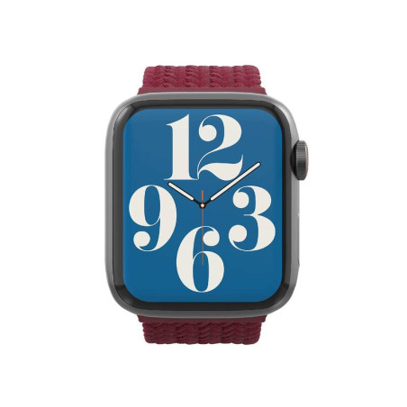 ZAGG GEAR4 Remienok pre Apple Watch 45/44/42mm LG červená