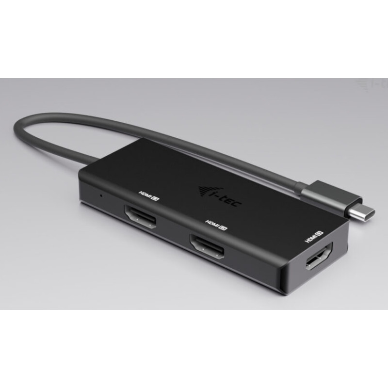 i-tec USB-C Triple 4K HDMI Video adaptér, Power Delivery 100W