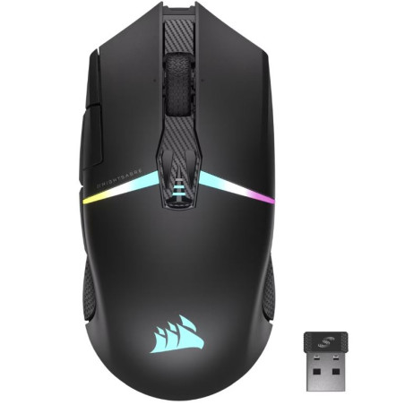 Corsair NIGHTSABRE/Herná/Optická/26 000 DPI/Drôtová+bezdrôtová/Čierna