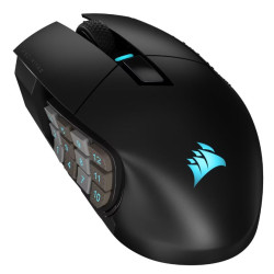 Corsair SCIMITAR ELITE/Herná/Optická/Pre pravákov/26 000 DPI/Drôtová+bezdrôtová/Čierna
