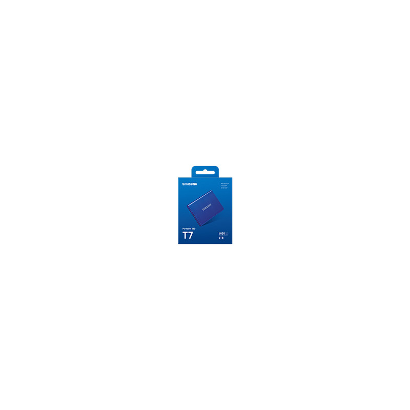 Samsung T7/2TB/SSD/Externý/2.5''/Modrá/3R