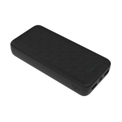FELLOWES - Platinet SET 3v1 Powerbanka 20000 mAh + Nabíjačka 20W Power Delivery, kábel USB-C 1m, čierna