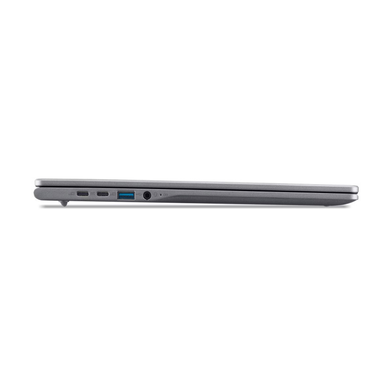 Acer Chromebook Plus 516/CB516-1HT-31UE/3-100U/16''/WUXGA/T/8GB/256GB/Intel int/Chrome/Gray/2R