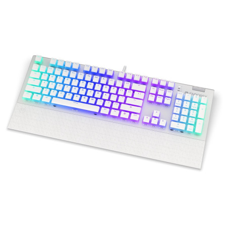 Endorfy Omnis Pudding Brown/Drôtové USB-A/US layout/Biela