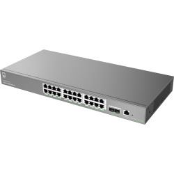 Grandstream GWN7803 Pre L2++ Managed switch, 24 portov, 2x SFP+, DHCP, QoS, VLAN, CLI