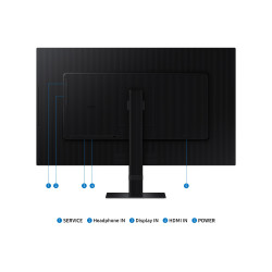 Samsung ViewFinity S7/S70D/27''/IPS/4K UHD/60Hz/5ms/Black/2R