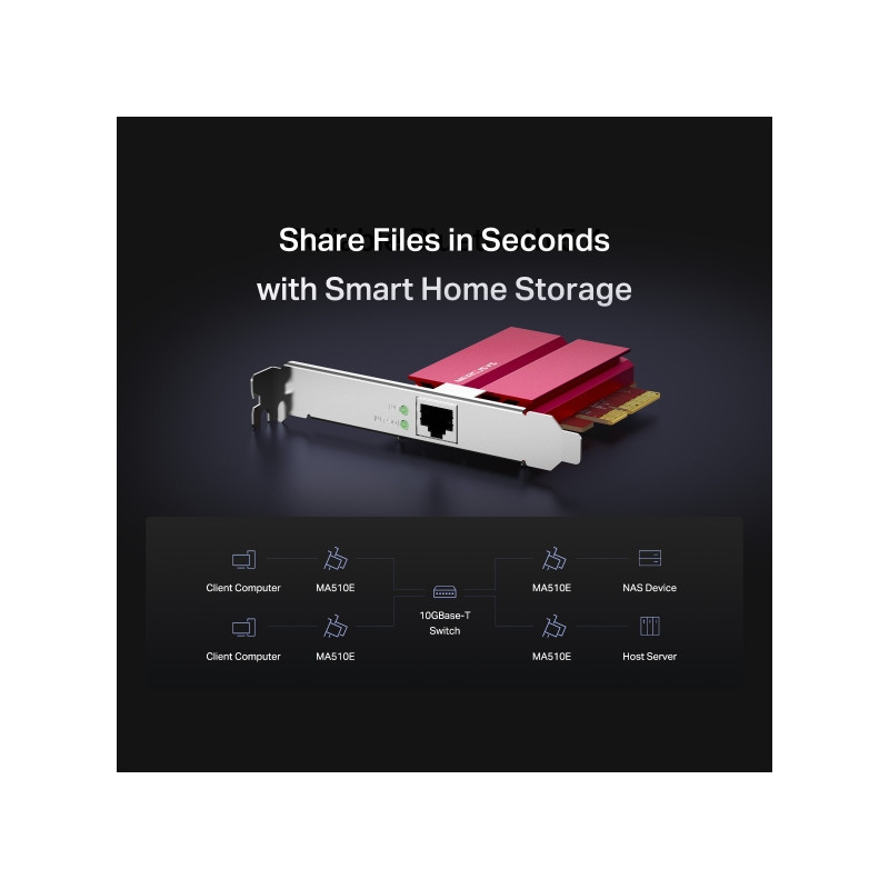 Mercusys MA510E 10Gb PCIe Network Adapter