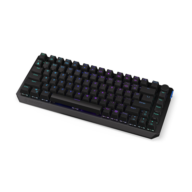 Endorfy Thock 75% Black/Drôtové/Bezdrôtové/US layout/Čierna