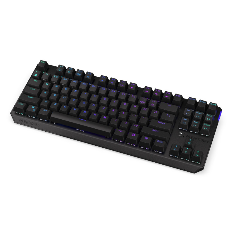 Endorfy Thock TKL Red/Drôtové/Bezdrôtové/US layout/Čierna