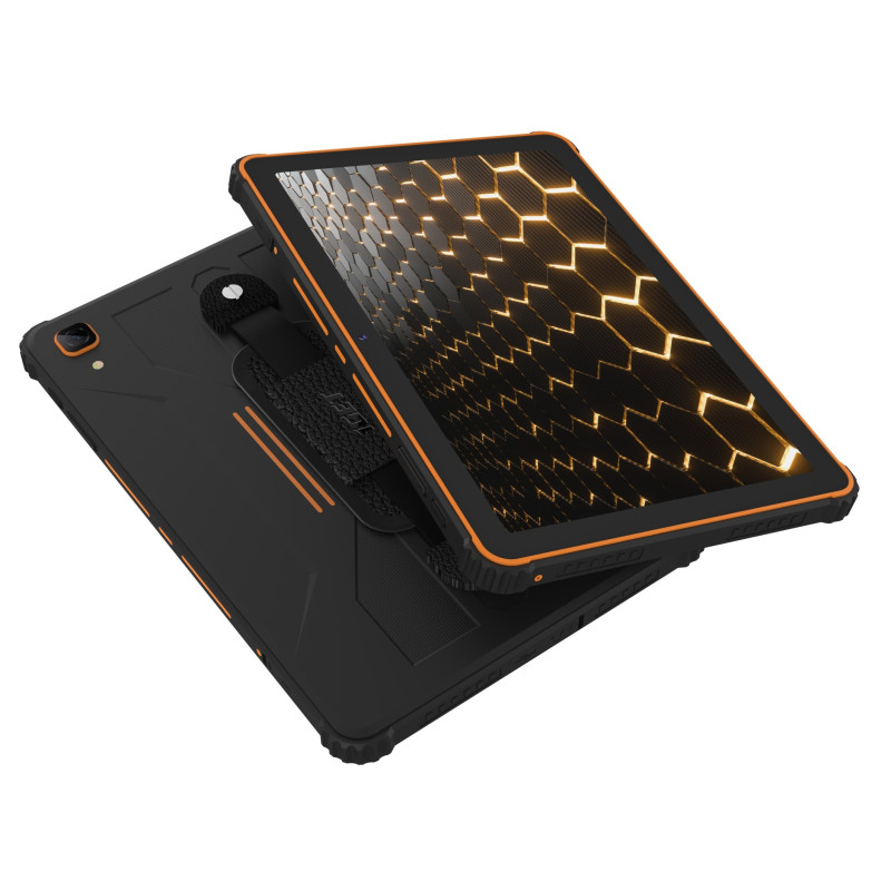 iGET SMART RT2 Black-orange, odolný 4G LTE tablet
