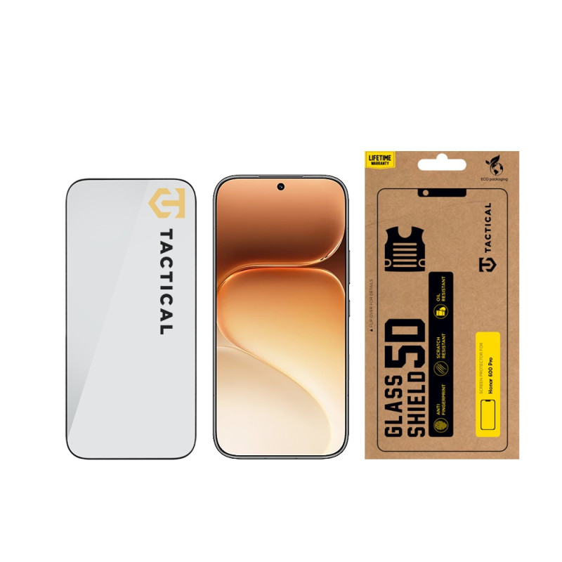 Tactical Glass Shield 5D sklo pre Honor 600 Pro Black