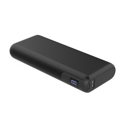 FELLOWES - Platinet Powerbanka 20000 mAh 65W Power Delivery, 2x USB-C, 1x USB-A, kábel USB-C 1m, čierna