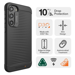ZAGG GEAR4 Havana D3O kryt Samsung Galaxy S23+ čierny