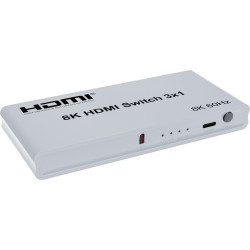 PremiumCord HDMI switch 3:1 s diaľkovým ovládačom
