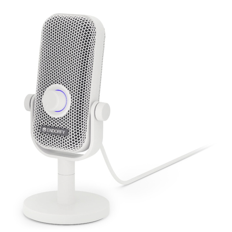 Endorfy mikrofón Solum Voice S Onyx White