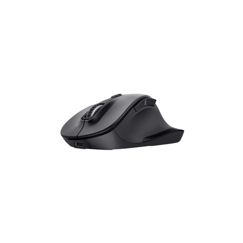 Trust Fyda Multi-device Wireless Mouse/Kancelárska/Optická/Pre pravákov/2 400 DPI/USB+BT/Čierna