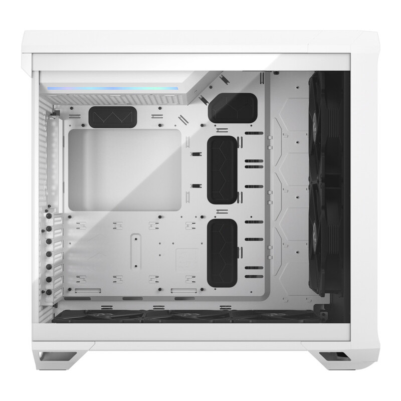 Fractal Design Torrent White TG Clear Tint/Big Tower/Transpar./Biela