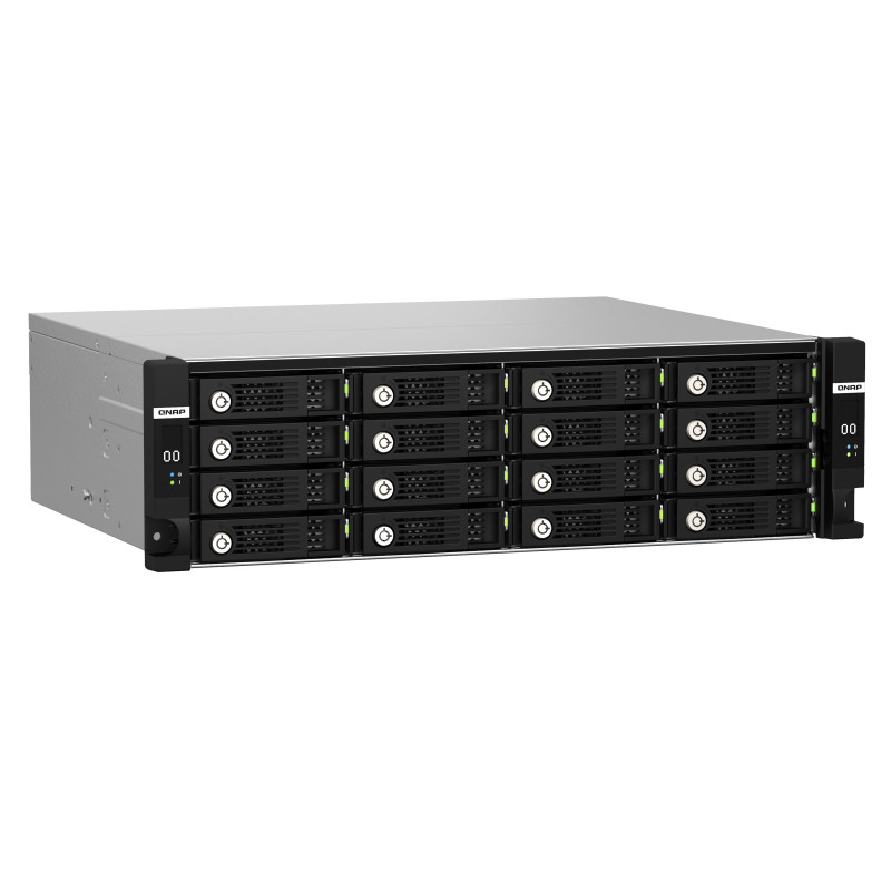 QNAP TL-R1620Sdc - 16 pozičný 3U SAS 12Gbps JBOD dual controller rozširovacia jednotka