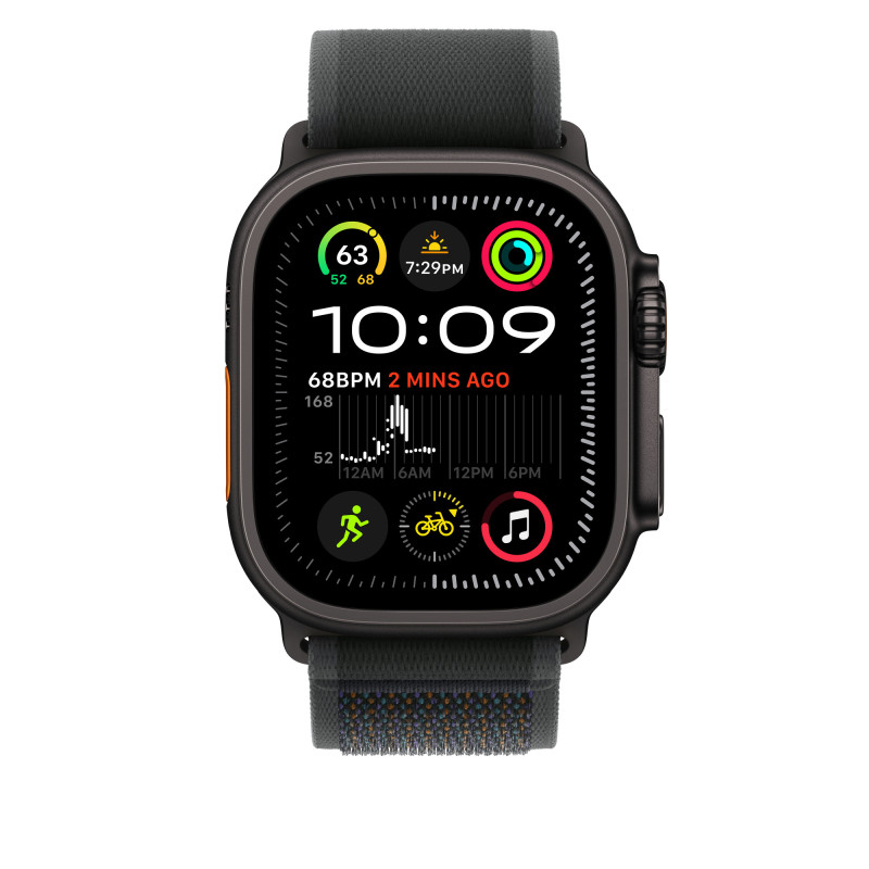 APPLE - Watch Acc/49/Black Trail Loop S-M - Black Titan