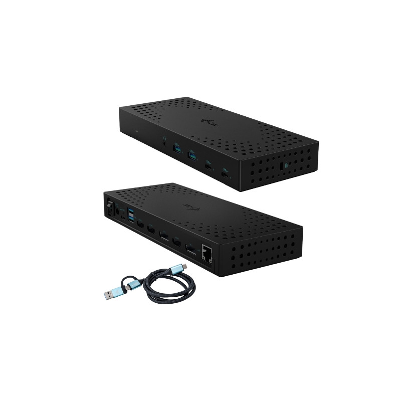 i-tec USB 3.0 / USB-C / Thunderbolt, 3x 4K Docking Station Gen 2, Power Delivery 100W