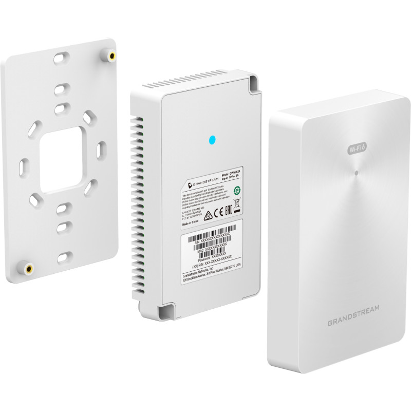 Grandstream GWN7661E prístupový bod Wi-Fi 6 AX3000, 3Gb/s, MU-MIMO, POE+, 256 klientov