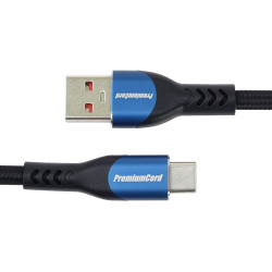 PremiumCord SuperFast 5A USB-C - USB-A 2.0, 0,5m