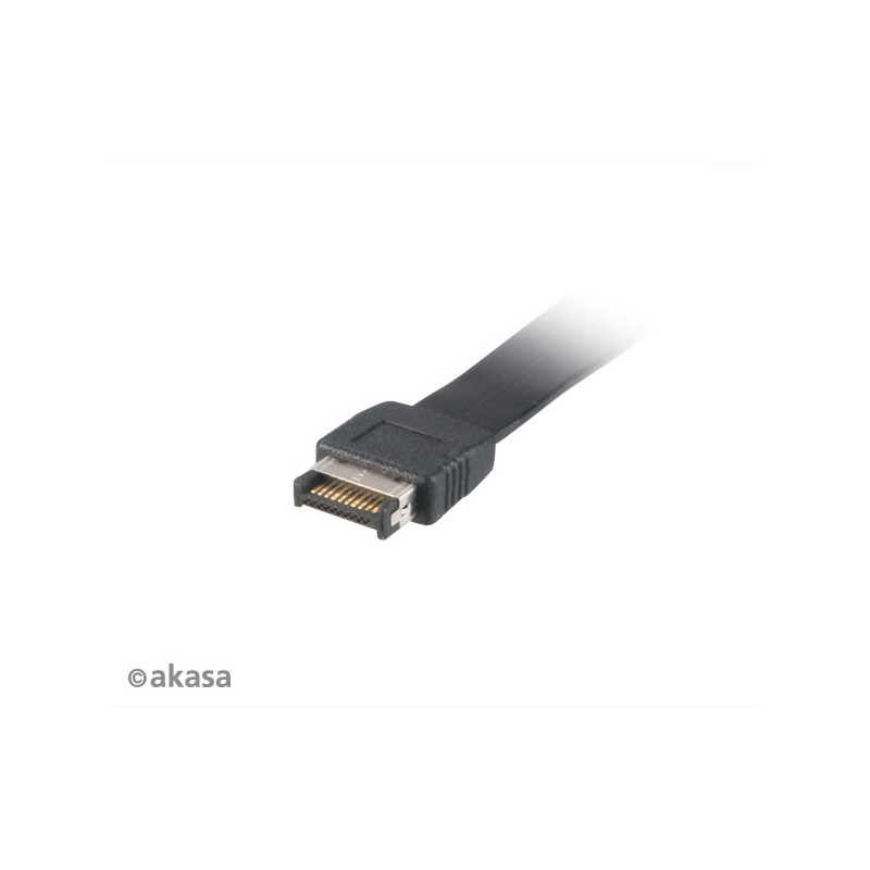 AKASA - USB 3.1 gen 2 Typ C PCI záslepka low profile