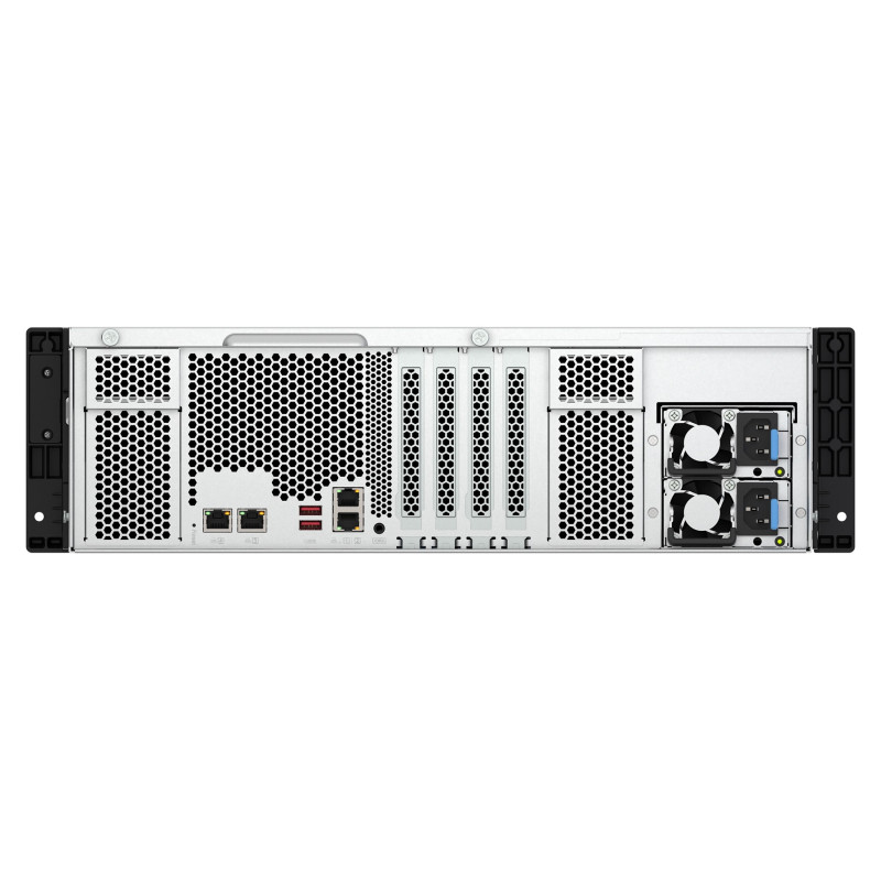 QNAP TS-h1677AXU-RP-R7-32G (Ryzen Pre 5,3 GHz, ZFS, 32 GB DDR5 RAM, 16x SATA, 2x 2,5GbE, 2x 10GbE)