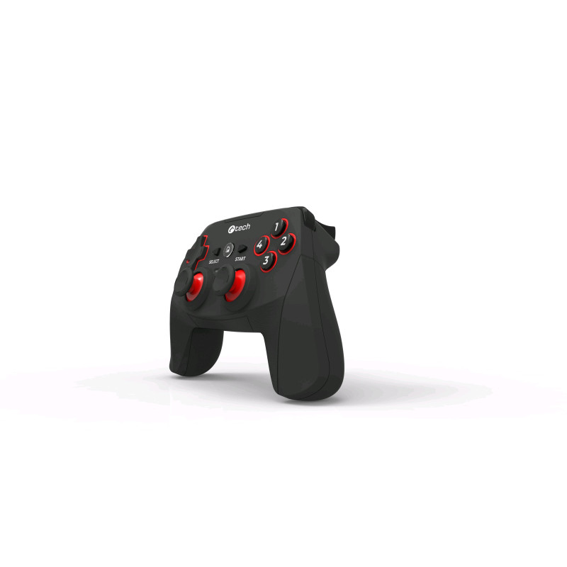 Gamepad C-TECH Khort pre PC/PS3/Android, 2x analóg, X-input, vibračný, bezdrôtový, USB