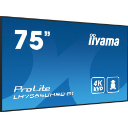 75'' iiyama LH7565UHSB-B1: IPS, 4K UHD, Android, 24/7