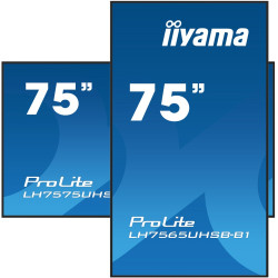 75'' iiyama LH7565UHSB-B1: IPS, 4K UHD, Android, 24/7
