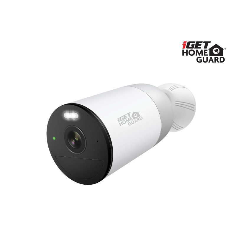 iGET HGWNK108402S - kamerový batériový 2K WiFi set, 10CH NVR + 2x kamera so solár. panelom, 9000mAh