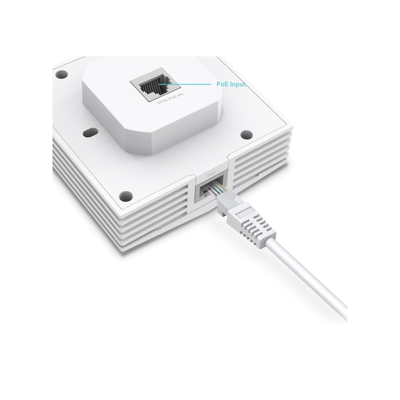 TP-Link EAP650-wall AX3000 WiFi6 Access Point Omada SDN