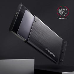 AXAGON EE25-A6M, USB 3.2 Gen 1 - SATA 6G 2.5'' kovový RAW box, bezšroubový