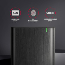AXAGON EE25-A6M, USB 3.2 Gen 1 - SATA 6G 2.5'' kovový RAW box, bezšroubový