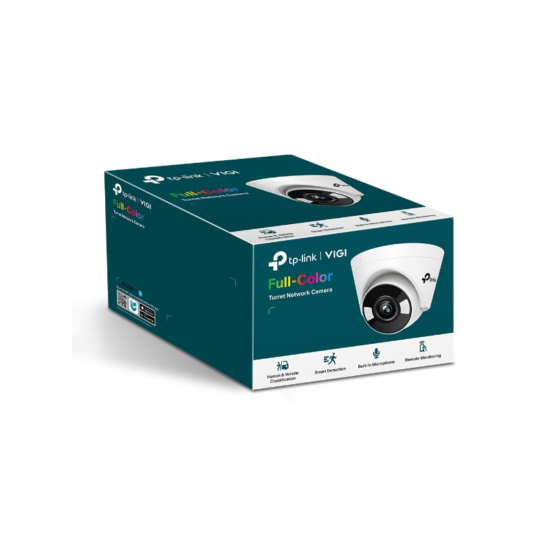 TP-LINK - VIGI C430 (4mm) 3MP Full-Color Turret Network cam.