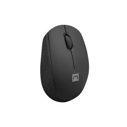 Myš Natec STORK/Kancelárska/Optická/1 600 DPI/Bezdrôtová USB/Čierna