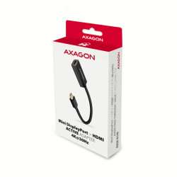 AXAGON RVDM-HI14N, Mini DisplayPort - HDMI 1.4 redukcia / adaptér, 4K/30Hz