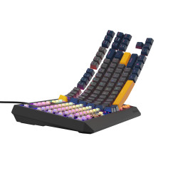 GENESIS herná klávesnica THOR 230/TKL/RGB/Outemu Panda/Drôtová USB/US layout/Naval Blue Negative